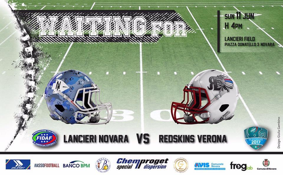 Lancieri Novara vs Redskins Verona